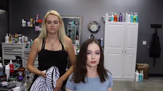 Hajnal LV (pt 1): Long to Adorable Short Bob w/ Bangs (YT Original)