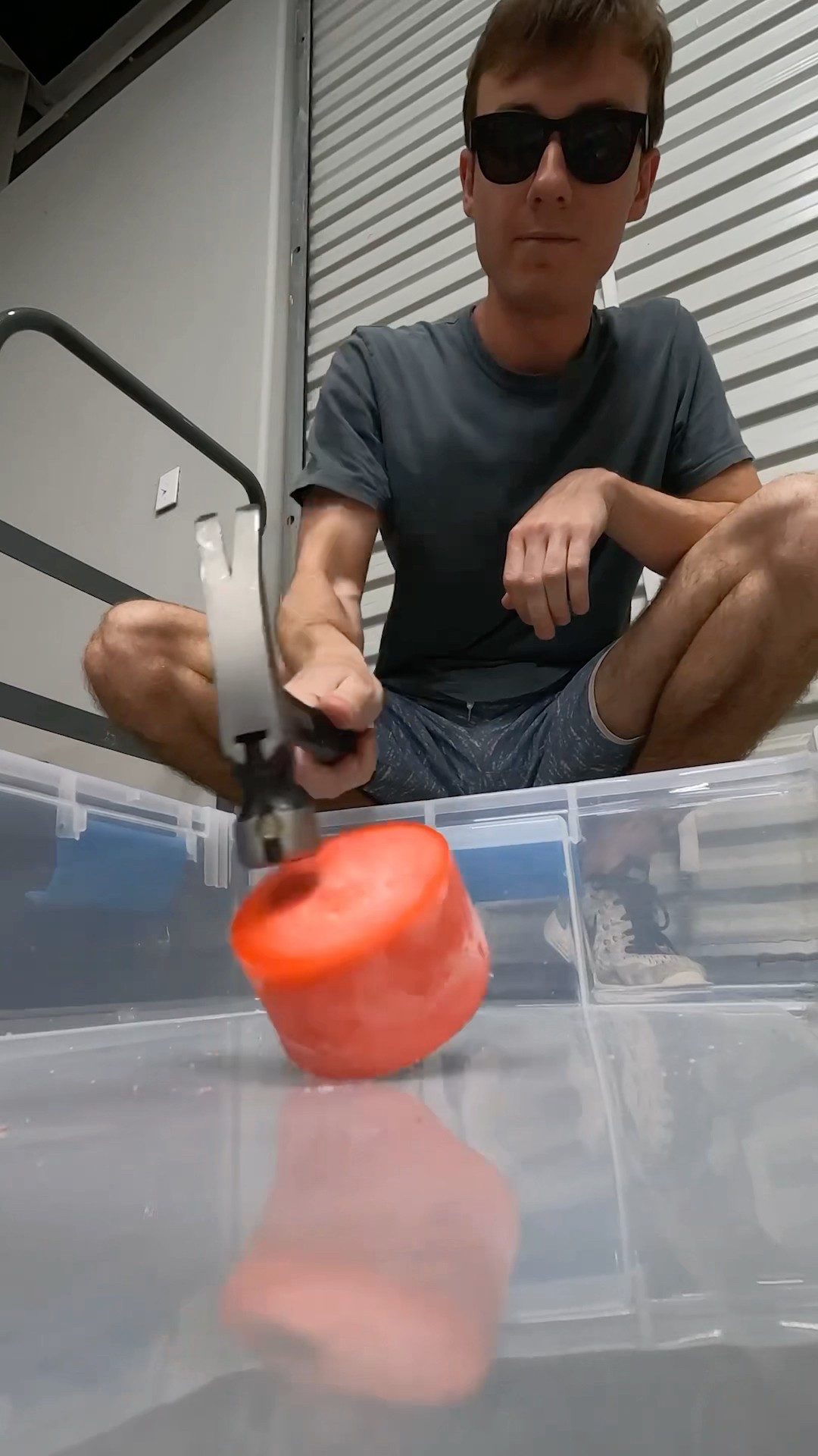 SHATTERING Frozen Slime