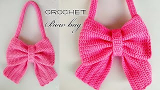Trending Bag crochet DIY / Bow bag crochet