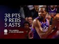 Kevin Durant 38 pts 9 rebs 5 asts vs Lakers 23/24 season
