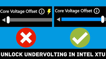 How to Fix Intel XTU Undervolting Protection issue in few seconds