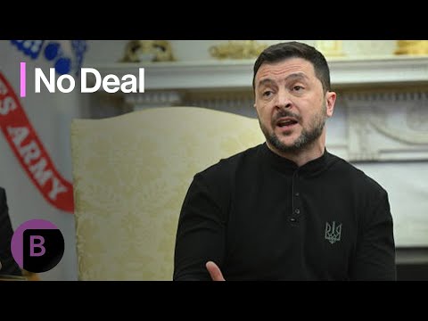 Zelenskiy Leaves White House After Fight With Trump