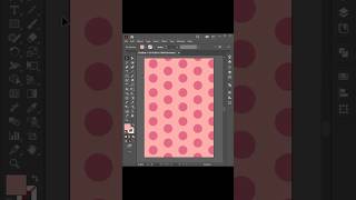 How to create polka dot pattern in adobe illustrator#shortvideo #shorts#illustrator#design #pattern