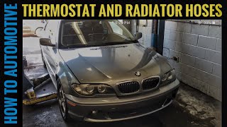 BMW 330 Ci (E46): How To Replace The Thermostat And Radiator Hoses