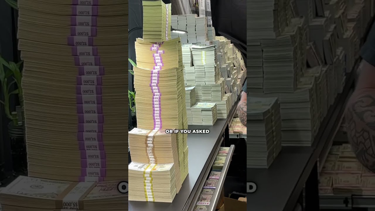 Why 100 000 In Bills Costs Less Than 20 Money Cash Banking Prop