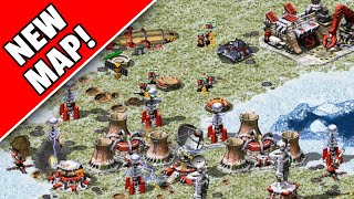 Red Alert 2 | Frozen Ukraine - NEW MAP! | (7 vs 1 + Superweapons)