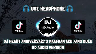 DJ HEARTBREAK ANNIVERSARY V2 X MAAFKAN AKU YANG DULU (VinKy YETE) 8D Audio Version