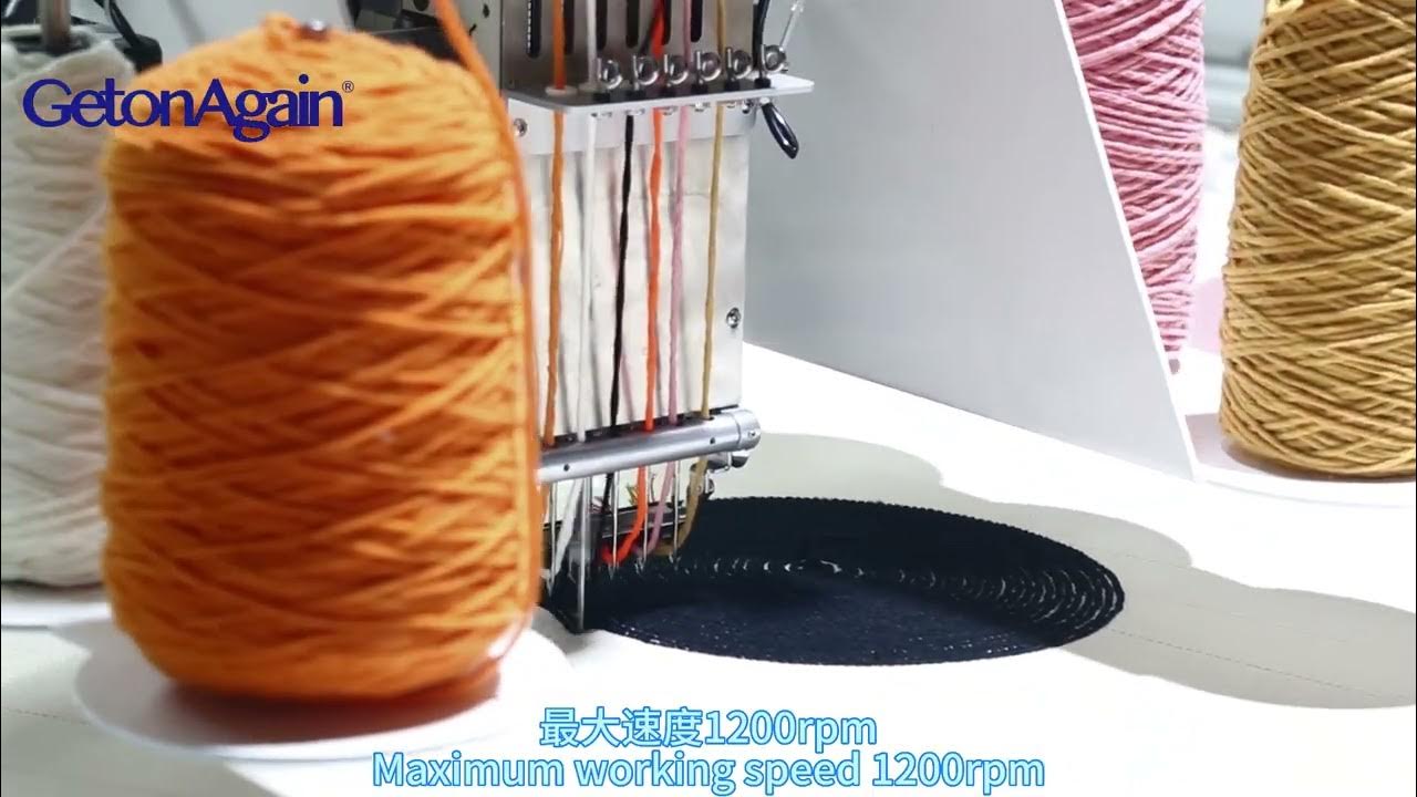 Getonagain Automatic Rug Tufting Machine tufting YouTube