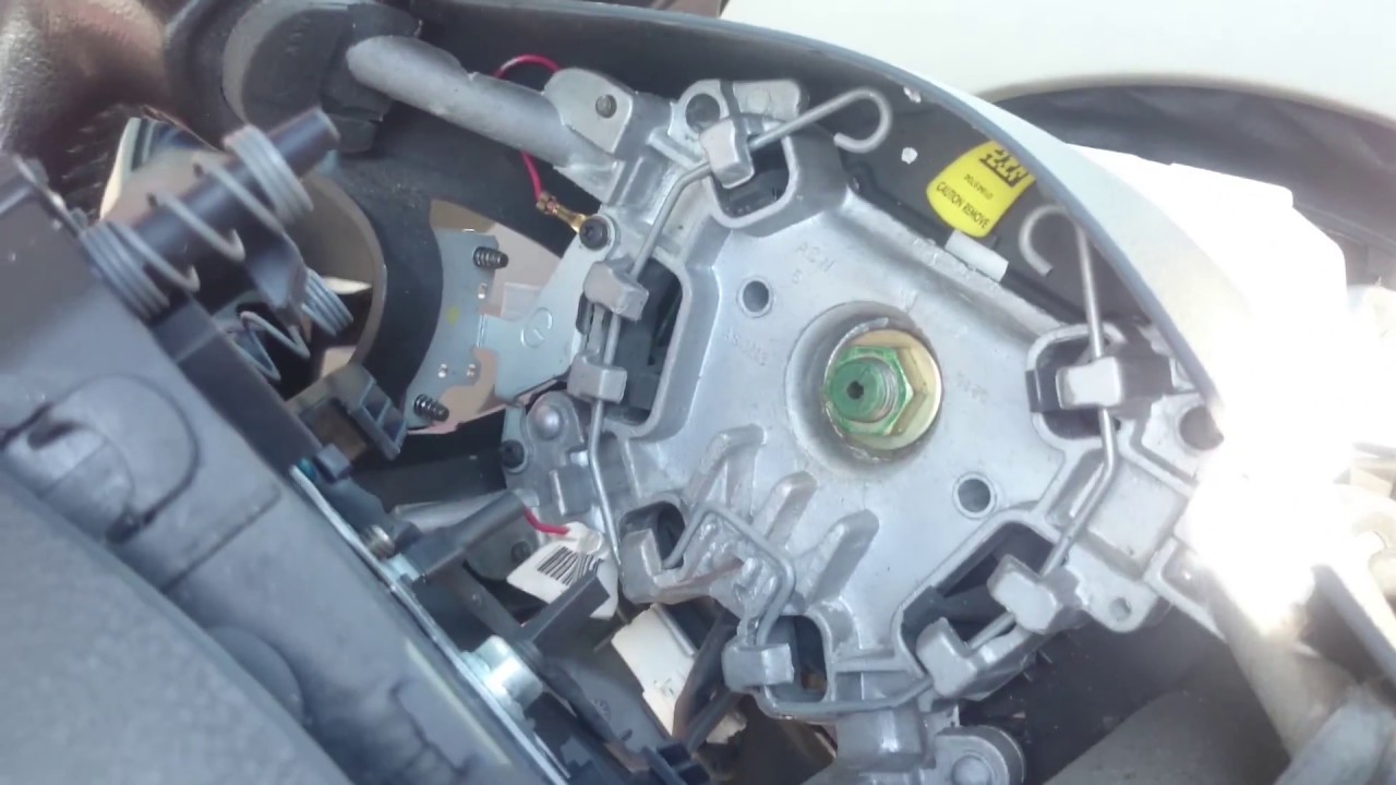 Nissan Primera P12 retirar Airbag do volante YouTube