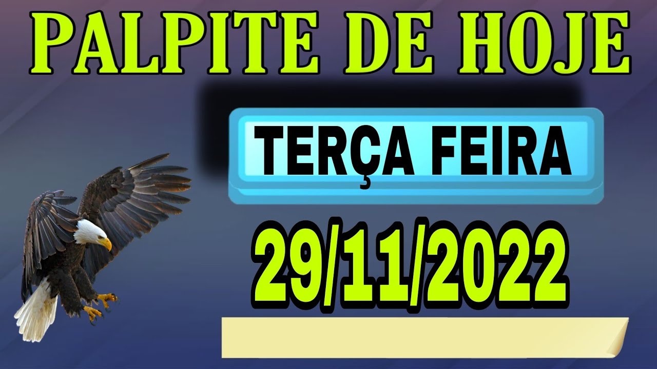 PALPITE DO DIA 29/11/2022 – JOGO DO BICHO! VALE PRA TODAS AS LOTERIAS.