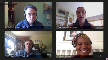 GEO Symposium 2020: GEO Programme board Co-Chairs: Ask them anything - live session recording