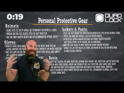 60-Second Crash Course: Why PPE is Essential for Motorcycle Riders