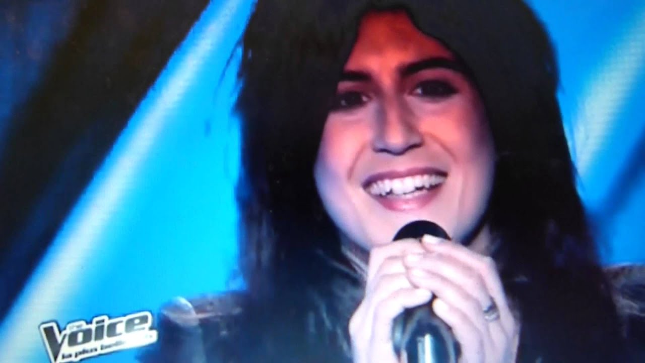The Voice 2 Sarah Caillibot Interprete Pull Marine D Isabelle
