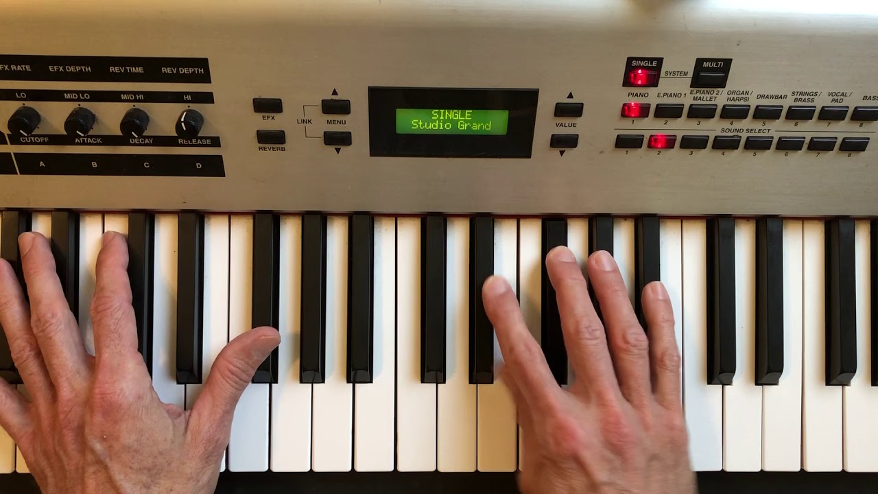 Piano on the Black Keys: Gb Major workout