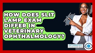 How Does Slit Lamp Exam Differ In Veterinary Ophthalmology? - Optometry Knowledge Base