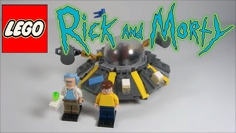 How To Build A Lego Rick And Morty Spaceship!
