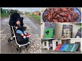 VLOG: У Вани НОВАЯ коляска / Безопасность ребенка  / Варим РАКов / Мама Вика