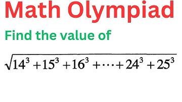 Singapore Mathematical Olympiad | How to solve Radical Sign problem | Math Olympiad
