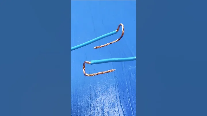 Remember this trick for connecting electrical wires together. #tips101 #diy