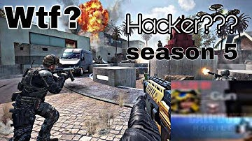 Hackers are back again in CODM season 5 | Ban hackers codm |