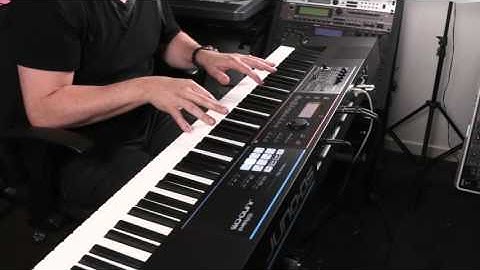 Roland Juno-DS - Recording MIDI in Performance Mode