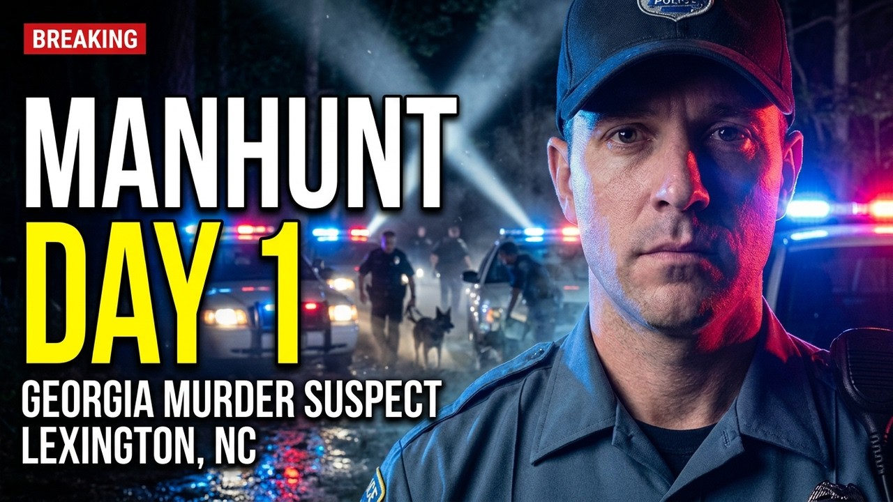 BREAKING: Armed Georgia Murder Suspect Manhunt in Lexington NC (Police ...