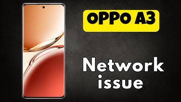 OPPO A3 How to Fix Network Problem || Mobile data not working || Network issue (new)