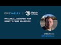 Practical security for startups with onevalley  digitalocean