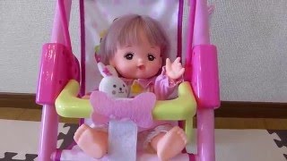 メルちゃん　ママのおせわ　ベビーカー 　なかよしパーツ　Mell chan baby doll's stroller