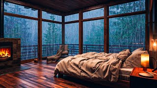 Eliminate Insomnia with Sounds Showers and Thunder Echoing on Window in Foggy Forest at Night by Nature Sounds 5,965 views 9 days ago 24 hours