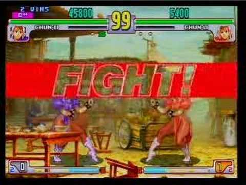 SFIII: 3rd Strike - Chun Li [Kenji] vs Chun Li [Kohshun]