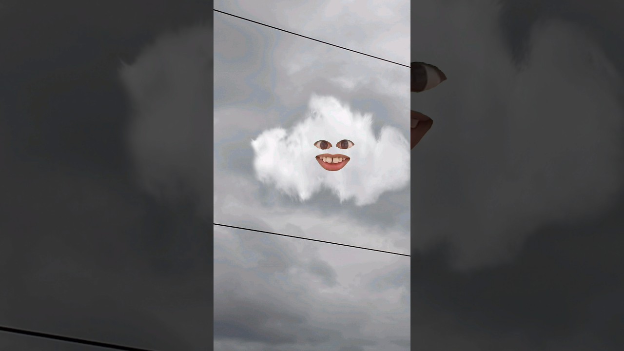 Man Vs Cloud ☁️ 🤣The Cloud Scared Me 