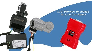 CGDI MB~How to change W211 ELV on bench