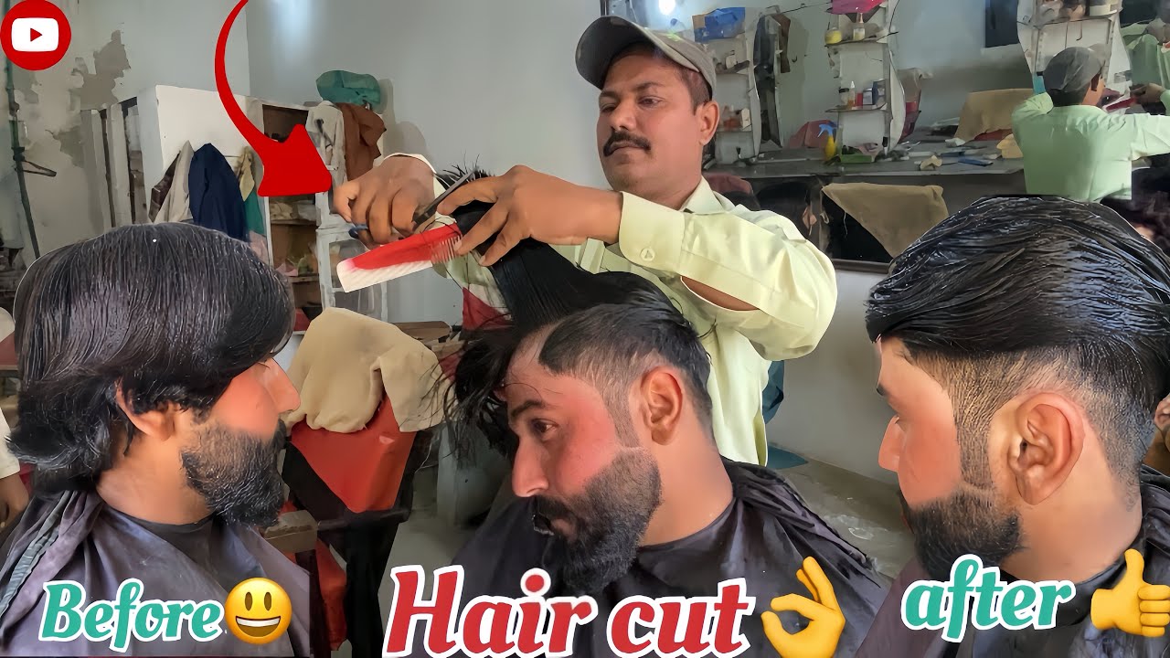 Hair cut👌after is very nice 👍 