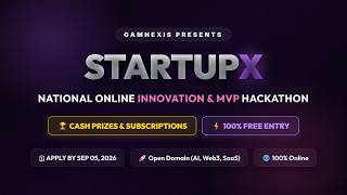 StartupX Hackathon 2026! 🚀 Build Your MVP (Free Online) | BlinkNBuild