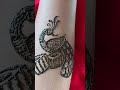 New Peacock Nagada Mehndi Design 2025 | Trending Hand Mehendi Look