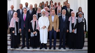 Diyanet İşleri Başkanı Erbaş, İstanbul’da “Ezbere Hadis Okuma Yarışması”na katıldı