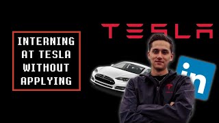 Interning At Tesla Without Applying  #Shorts Resimi