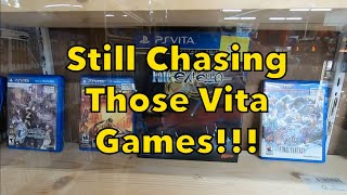 Retail Game Deals, Thrift Store Pickups, & Still Hunting For Vita Games.  Live Video Game Hunting