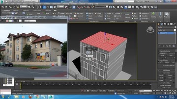 Tutorial on Modeling Texturing and Lighting an exterior in 3dsmax using Vray. ( Part 2)
