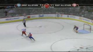 Tim Thomas Amazing save in overtime - All Star Classic 2009