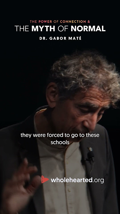Addiction, Trauma, and History: Dr. Gabor Maté Connects the Dots #wholehearted #gabormate