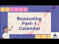 Calendar Reasoning | Complete Concepts, Tricks -Reasoning Calendar.-Introduction
