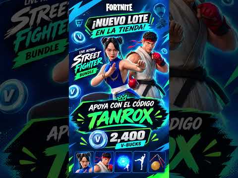 NUEVO LOTE DE STREET FIGHTER EN FORTNITE! 🥊🔥