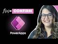 Power FX Confirm Function for Canvas Apps
