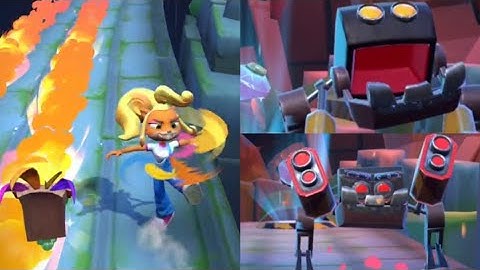 Crash Bandicoot: On the Run! Inferno Mini Robot Lvl 1