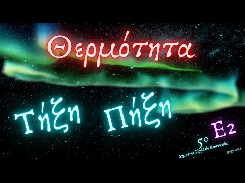 ΘΕΡΜΟΤΗΤΑ: Τήξη - Πήξη (Πειράματα + ερμηνεία)