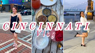 CINCINNATI, OHIO VLOG! things to do, places to eat, meeting youtube friends!
