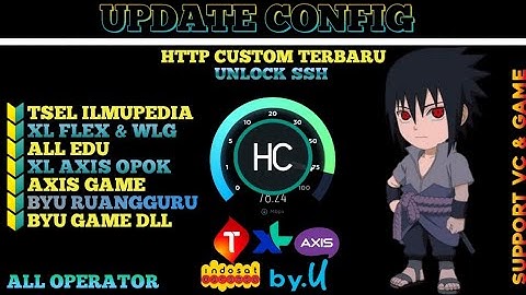 UPDATE CONFIG HTTP CUSTOM TERBARU 26 MARET 2023 ALL OPERATOR , FAST KONEK AXIS XL TSEL BYU TRI ISAT