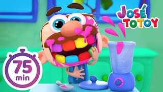 Stories For Kids 75 Minutes Jose Comelon Stories!!! Learning Soft Skills - Totoy Full Episodes